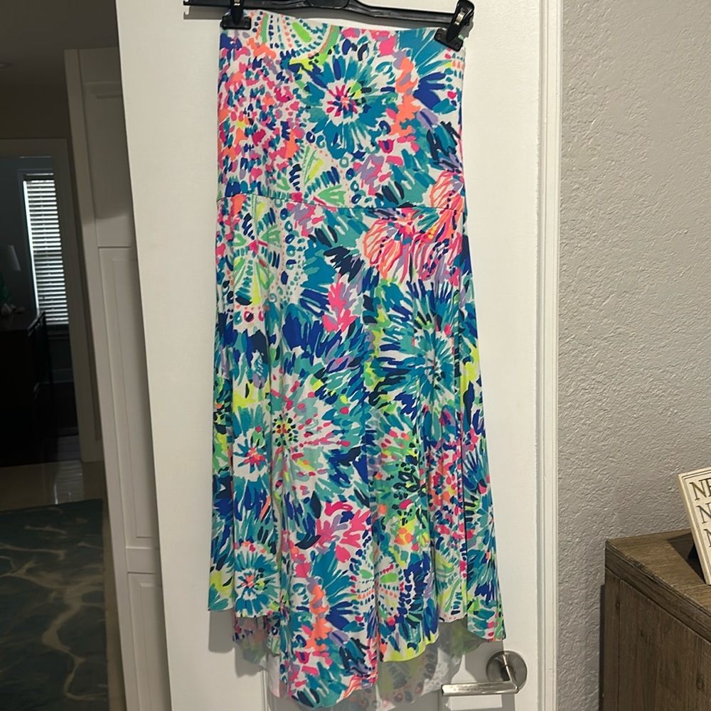 Lily Pulitzer strapless dress